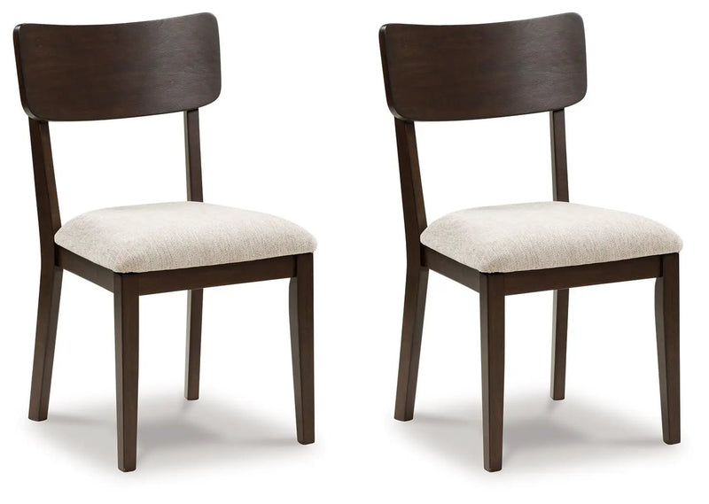Mallenette - Dining Upholstered Side Chair (Set of 2) - Merlot by Unique Piece Furniture
