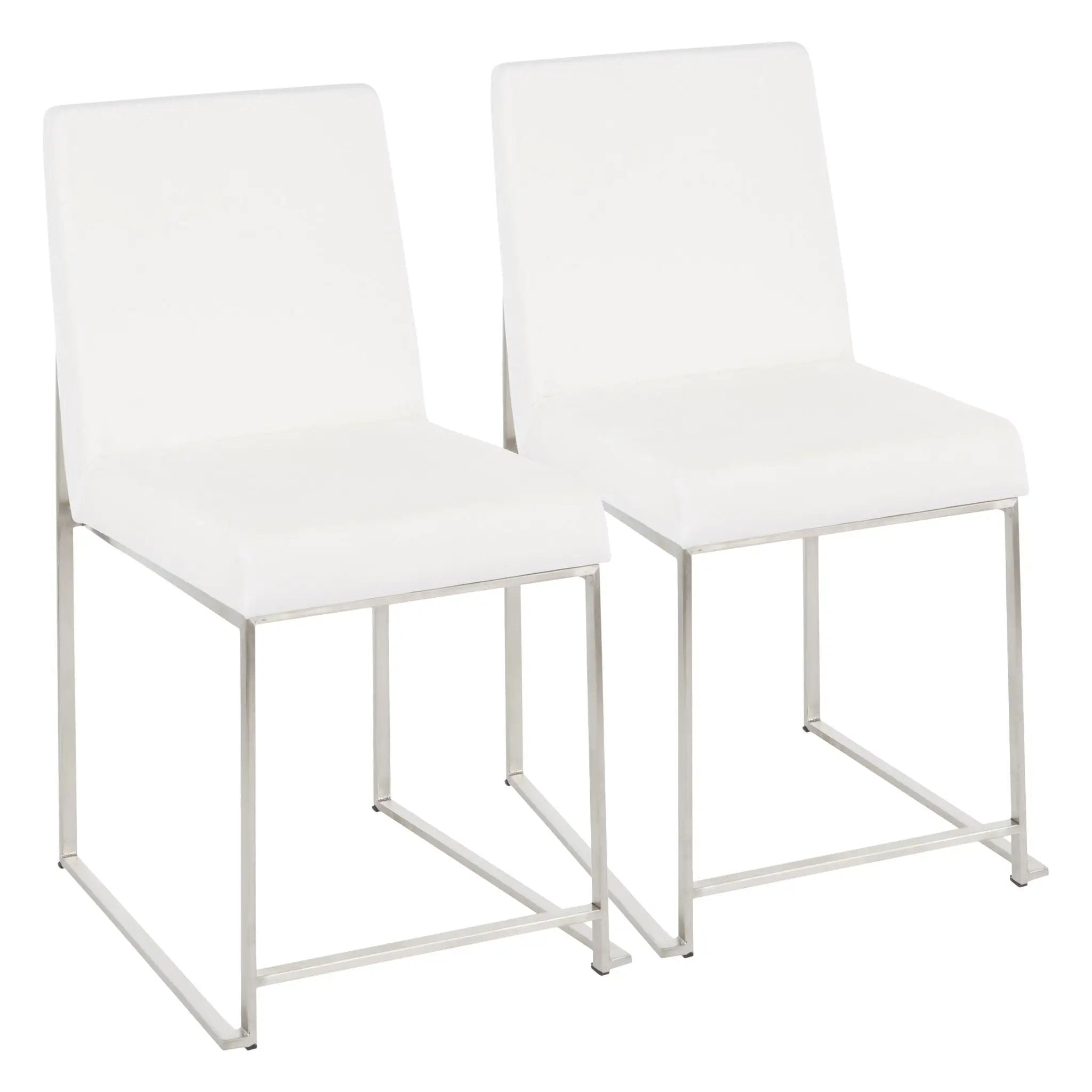 Fuji - Contemporary Modern Elegance High Back Dining Chair (Set of 2) by Unique Piece Furniture