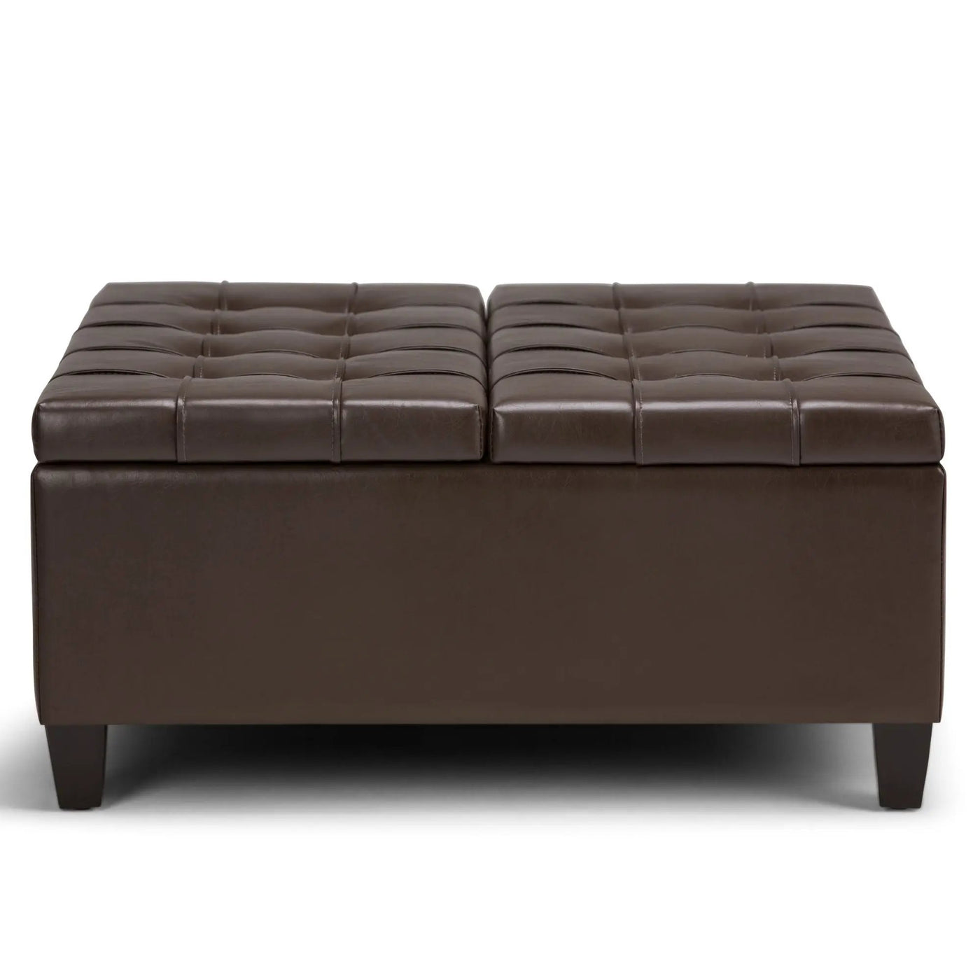 Harrison - Upholstered Coffee Table Storage Ottoman by Unique Piece Furniture