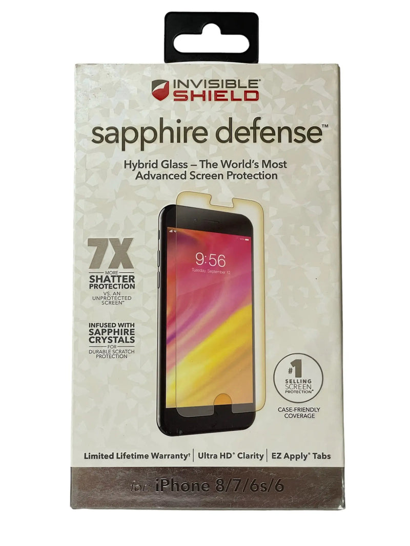 ZAGG Invisible Shield Sapphire Defense Glass Screen Protector iPhone 8/7/6s/6 by Selzalot