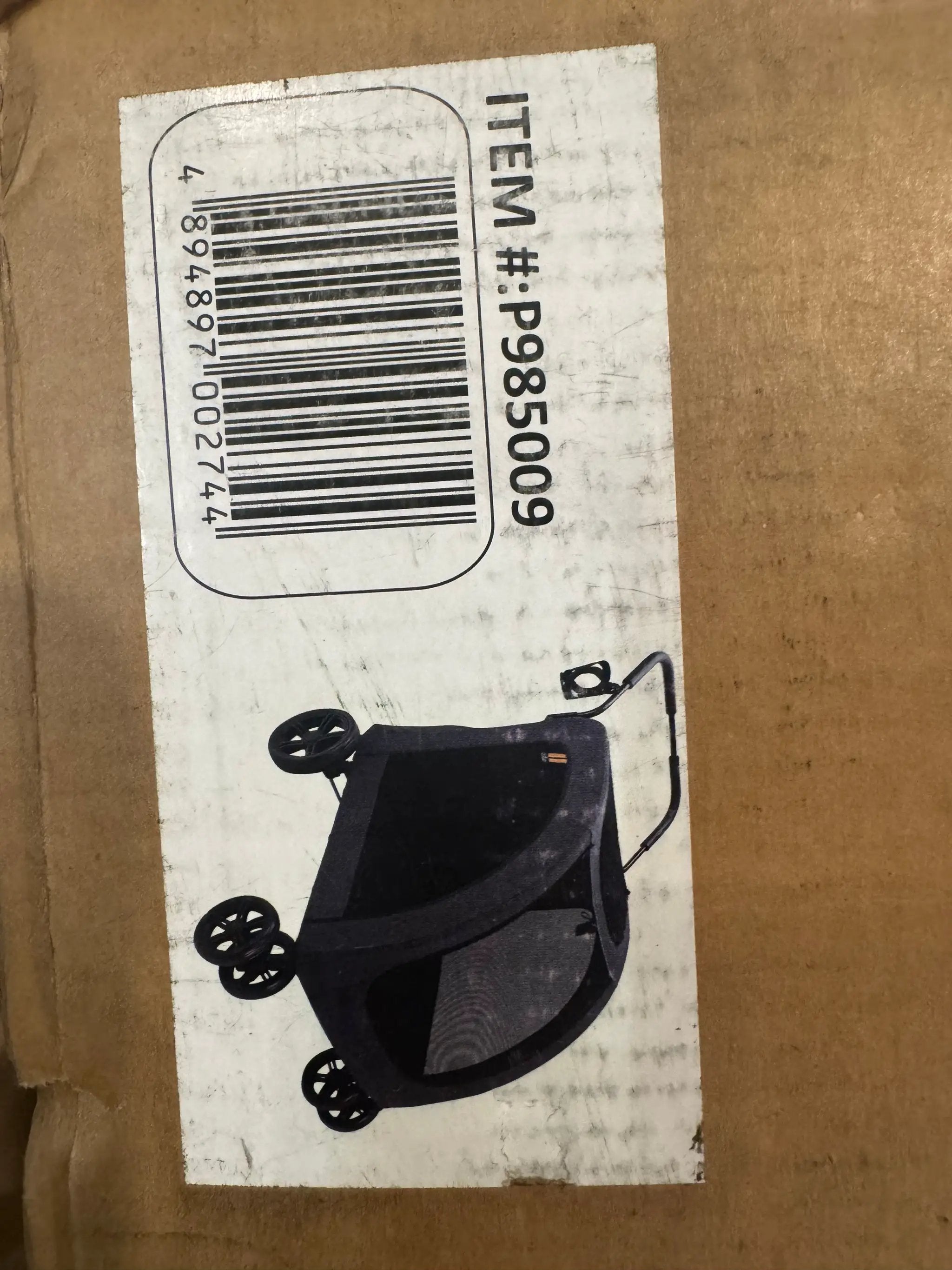 XXL Wide Pet Stroller Chester - Large Dog Buggy, pet Buggy, Spacious, Travel pet Pushchair, pet pram, Folding, incl. raincover, cupholder, La by Selzalot