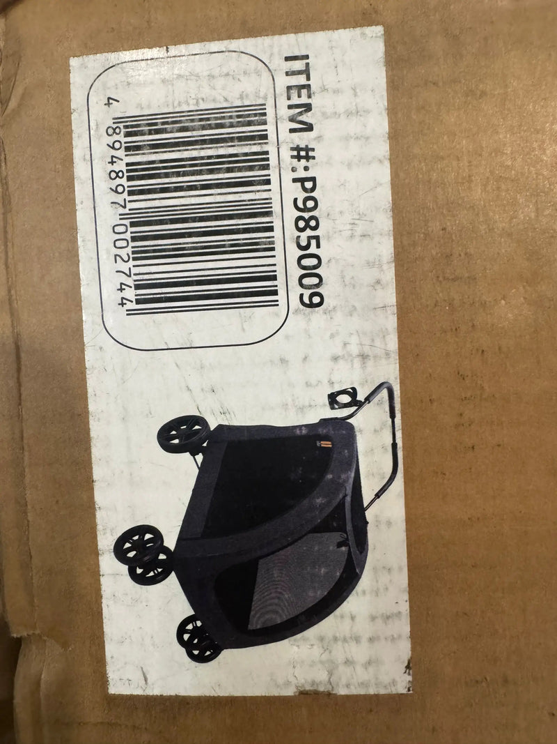 XXL Wide Pet Stroller Chester - Large Dog Buggy, pet Buggy, Spacious, Travel pet Pushchair, pet pram, Folding, incl. raincover, cupholder, La by Selzalot