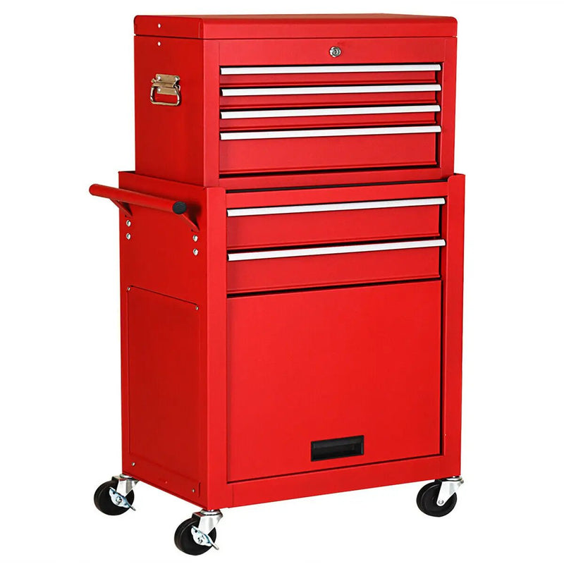 Rolling Cabinet Storage Chest Box Garage Toolbox by DirectDeals