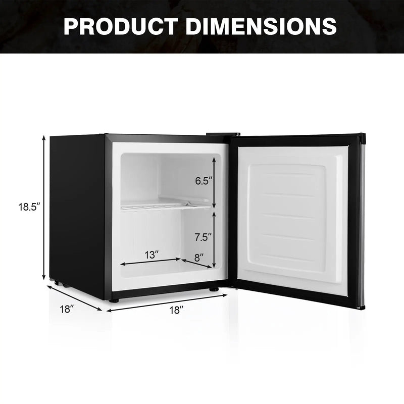 1.1 cu.ft. Compact Single Door Mini Upright Freezer by DirectDeals