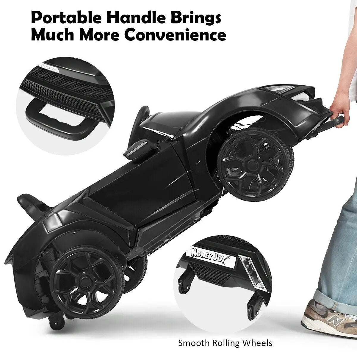 12V 2.4G RC Electric Vehicle with Lights by DirectDeals
