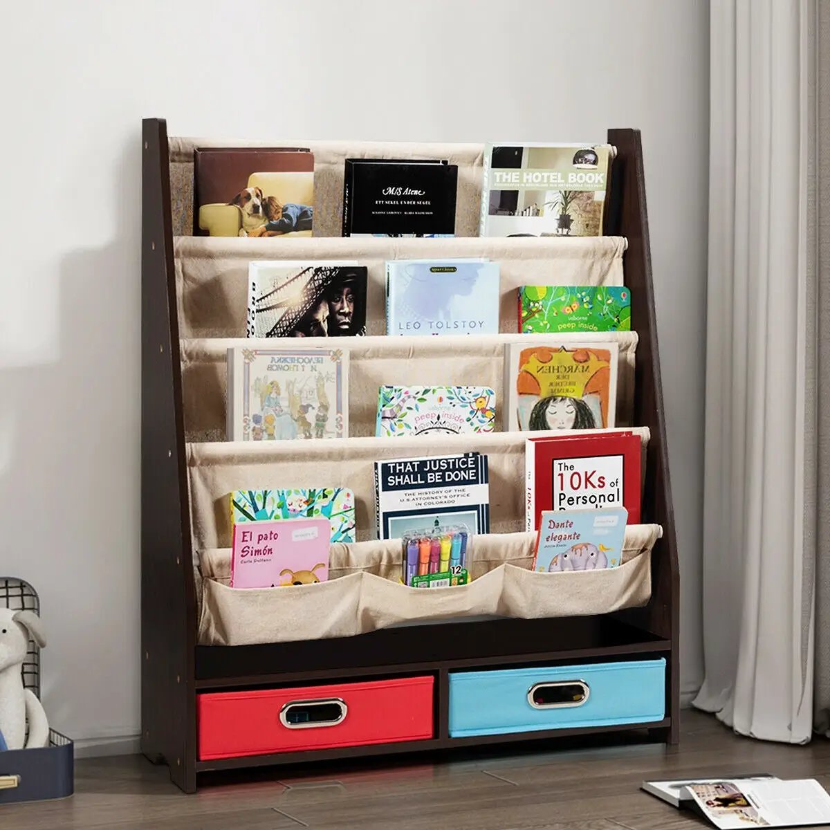 Kids Book and Toys Organizer Shelves, photo 3 of 9