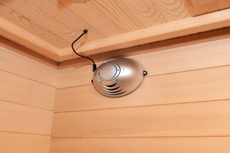 Blisspod I Venetian RED I All-In-One - Full Spectrum + Red Light Therapy I Indoor Premium Sauna I 2 Person, photo 16 of 19
