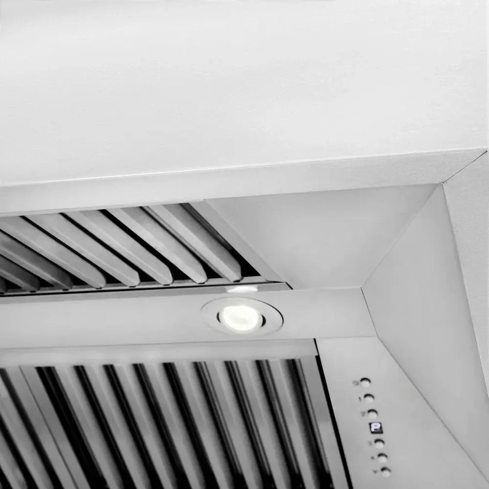 ZLINE 48" Bundle Range RAS-SN-48 & Range Hood 8654SN-48, 2KP-RASSNRH48 by Farmhouse Kitchen and Bath