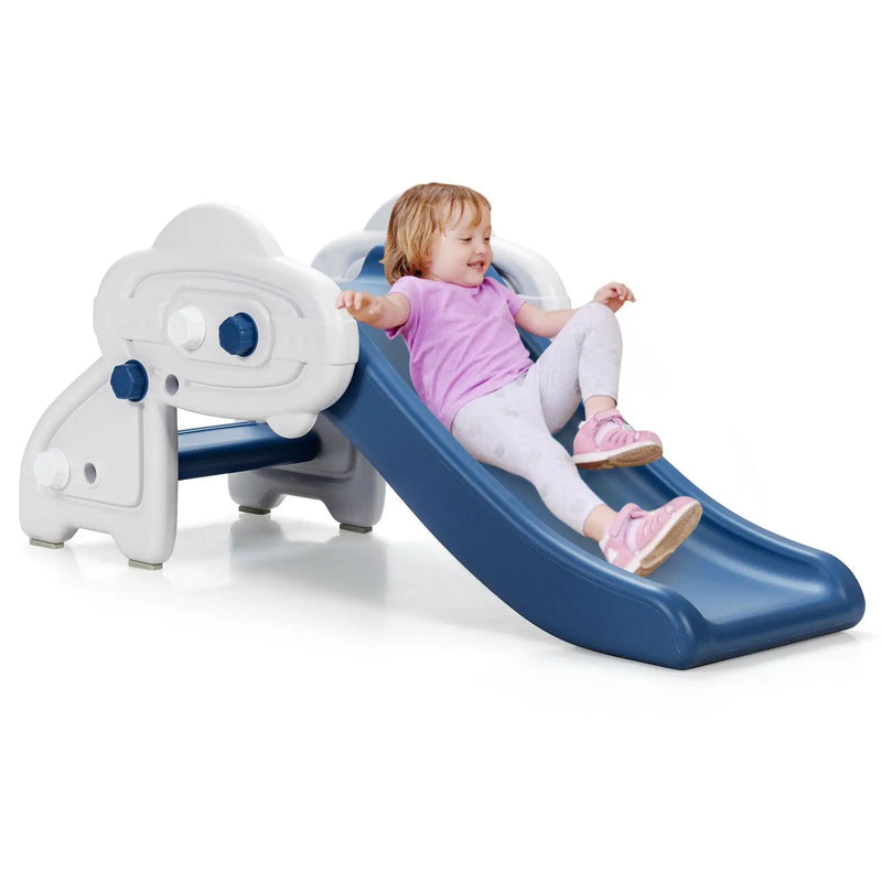 Freestanding Baby Mini Play Climber Slide Set with HDPE anf Anti-Slip Foot Pads by DirectDeals
