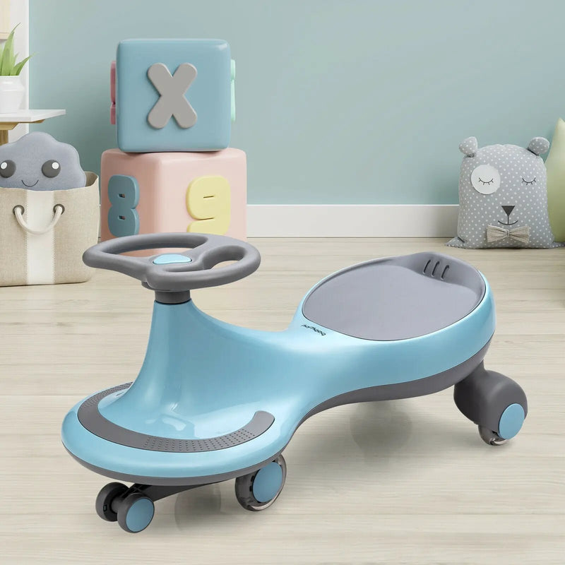Wiggle Car Ride-on Toy with Flashing Wheels by DirectDeals