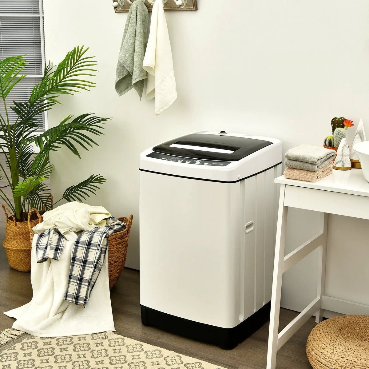 Full-Automatic Washing Machine 1.5 Cubic Feet 11 LBS Washer, photo 2 of 9
