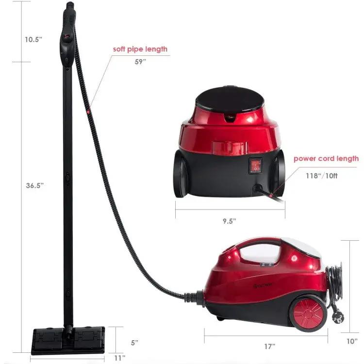 2000W Heavy Duty Multi-purpose Steam Cleaner Mop with Detachable Handheld Unit, photo 3 of 11