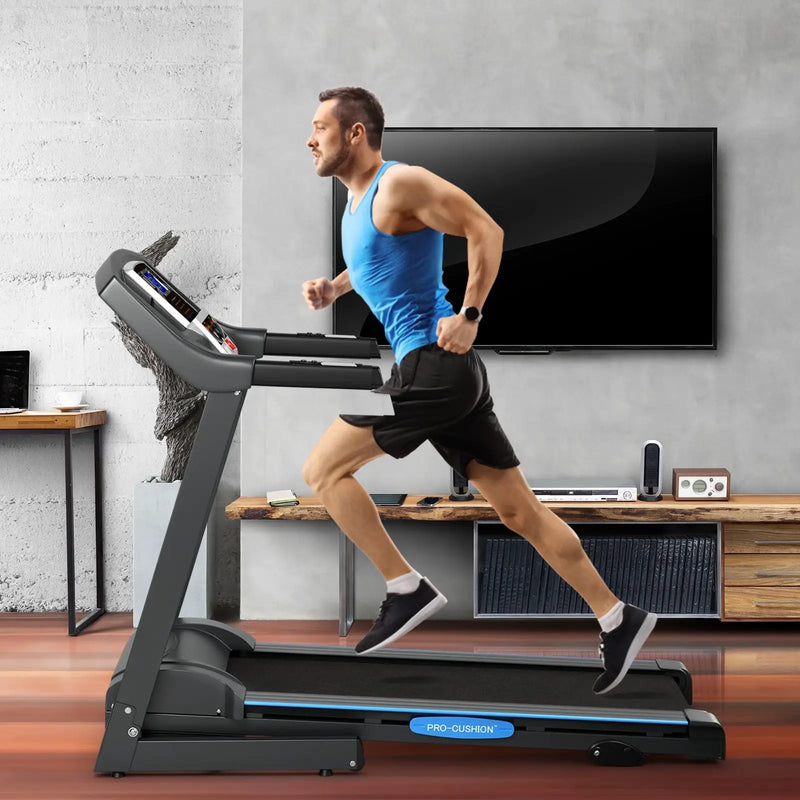 2.25 HP Folding Electric Motorized Power Treadmill Machine with LCD Display by DirectDeals