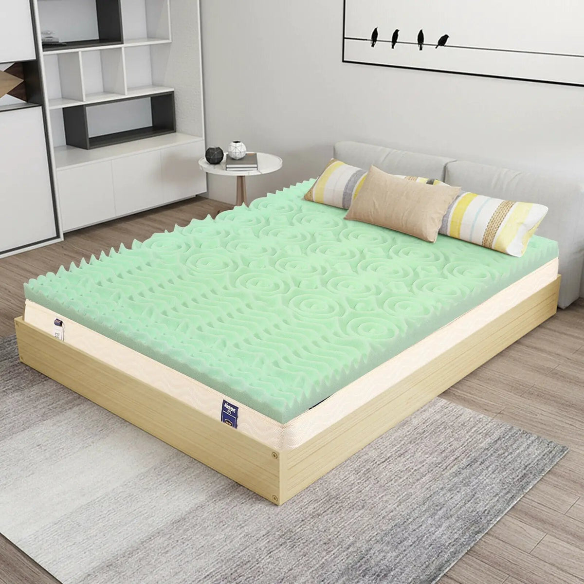 3 Inch Comfortable Mattress Topper Cooling Air Foam, photo 32 of 32