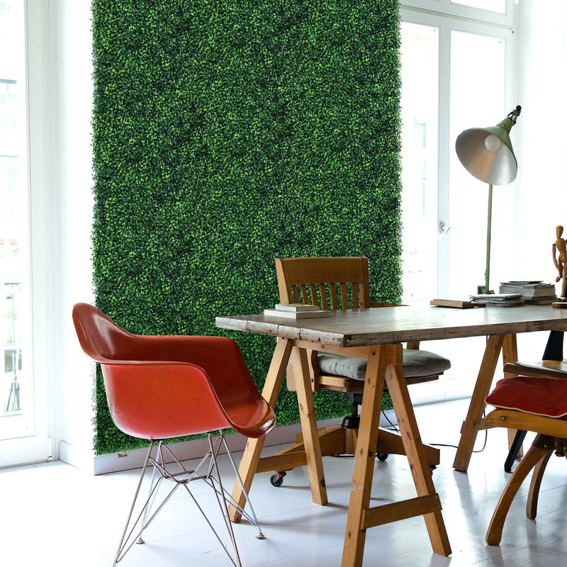 12 Pieces Artificial Boxwood Panels for Wedding Decor Fence Backdrop by DirectDeals