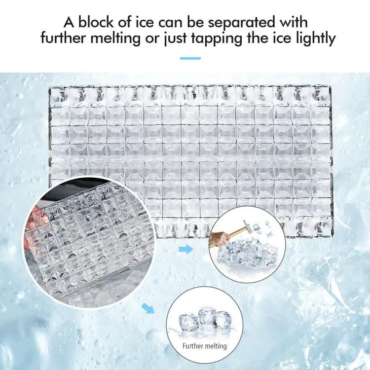 Compact Stainless Steel Ice Maker by DirectDeals