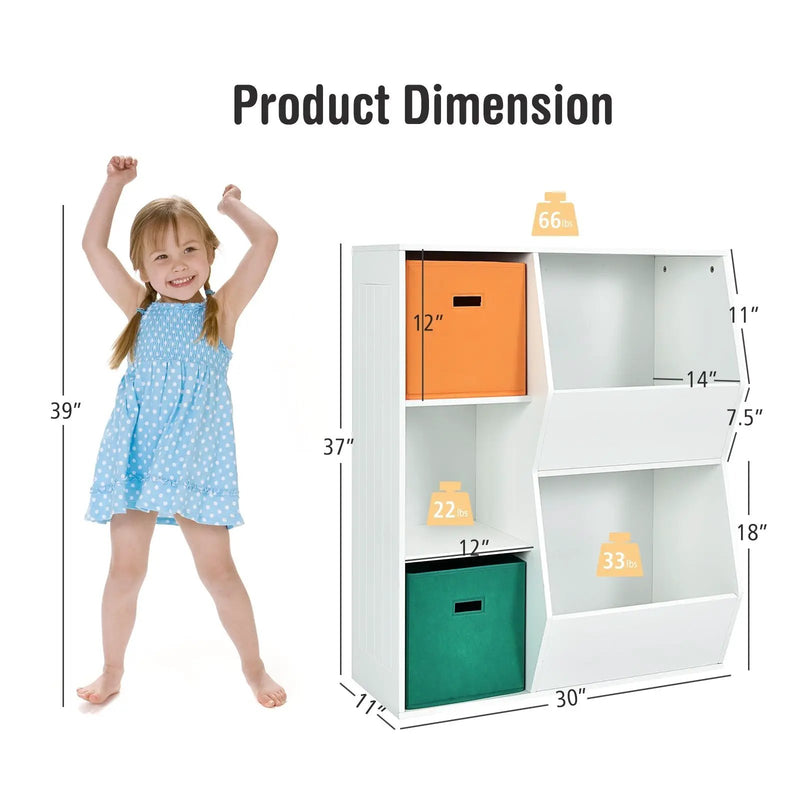 Kids Toy Storage Cabinet by DirectDeals