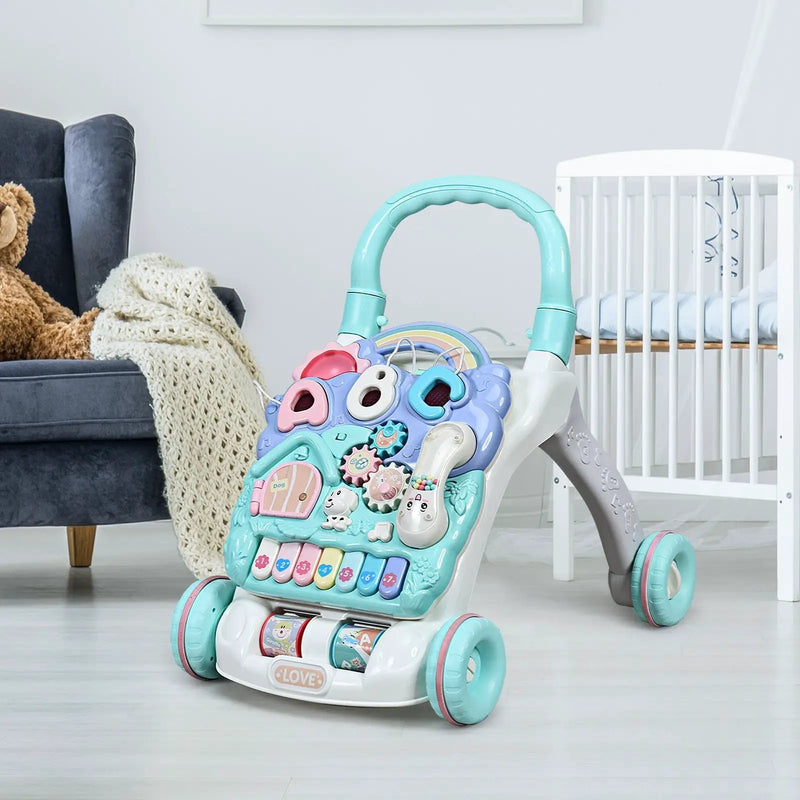 Baby Sit-to-Stand Learning Walker Toddler Musical Toy by DirectDeals