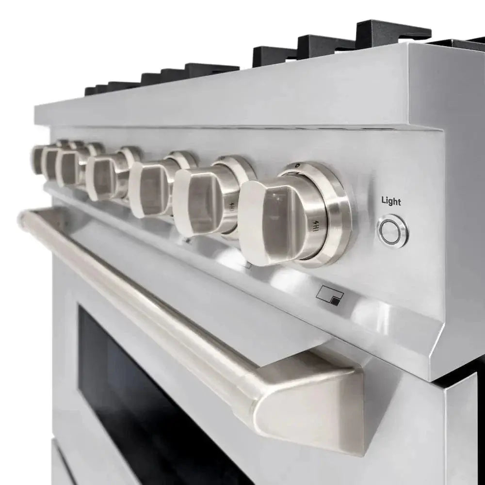 ZLINE 36"Classic Gas Range, Convection Gas Oven, Stainless Steel, CGR36 by Farmhouse Kitchen and Bath
