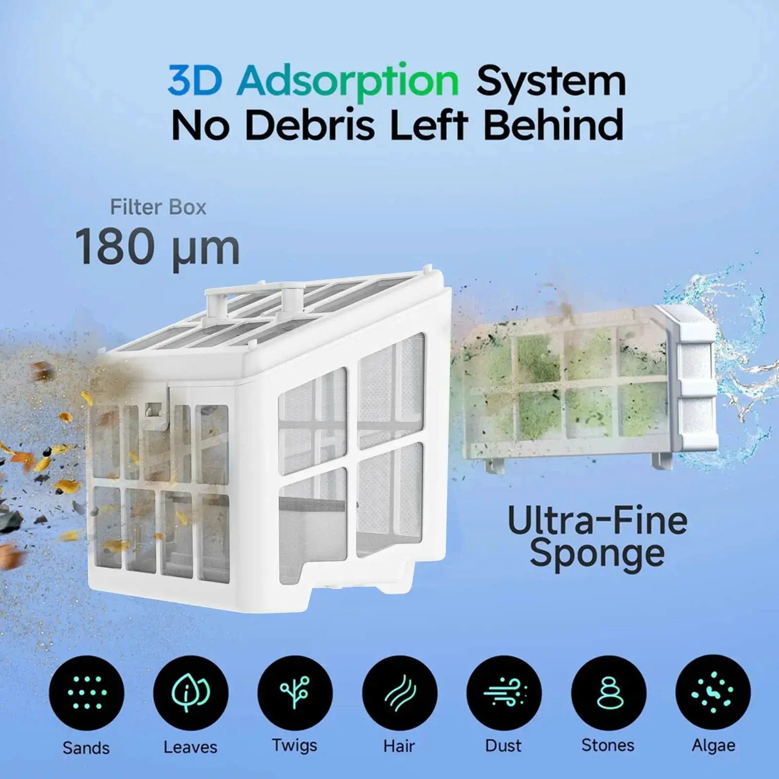 WYBOT S2 Solar with Solar-Powered Charging Dock Robotic Pool Cleaner by WYBOT