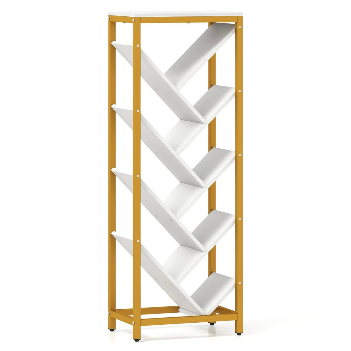 9-Tier Freestanding Bookcase for Hardcover Books, photo 2 of 16
