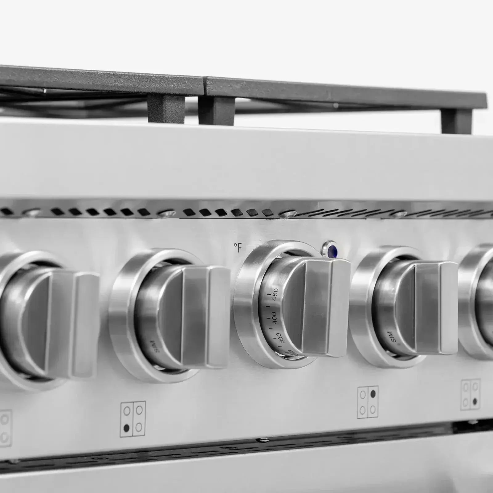 Kucht Professional 24" Gas Range Stainless Steel, True Simmer Burners, KFX2400X-S by Farmhouse Kitchen and Bath