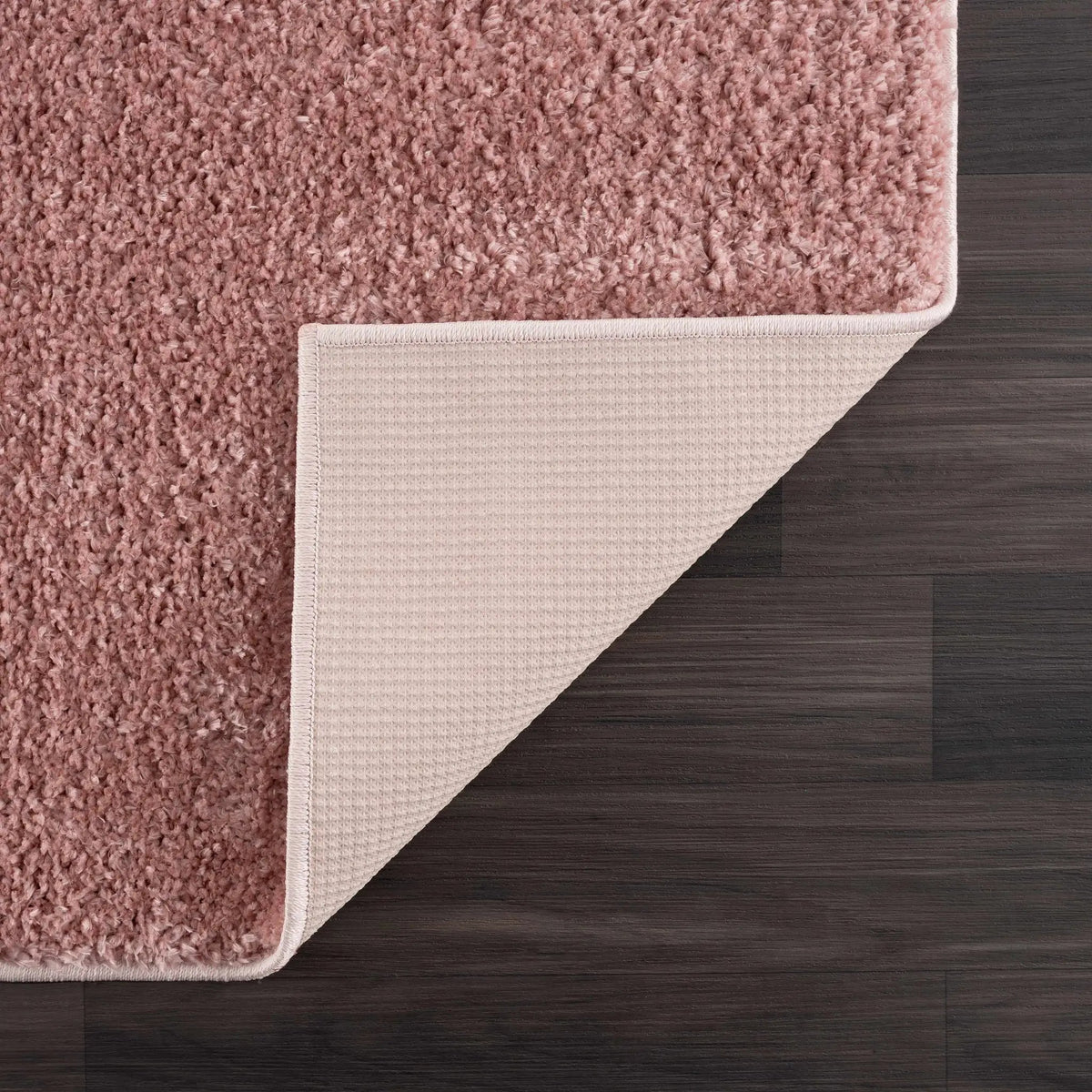 Judy Pink Plush Washable Area Rug - Clearance, photo 5 of 14