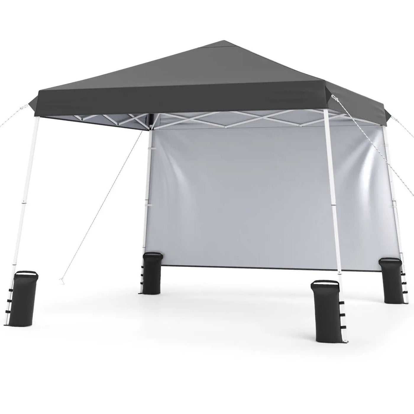 Pop Up Canopy Tent 9x9 ft with Carry Bag and Stakes by DirectDeals