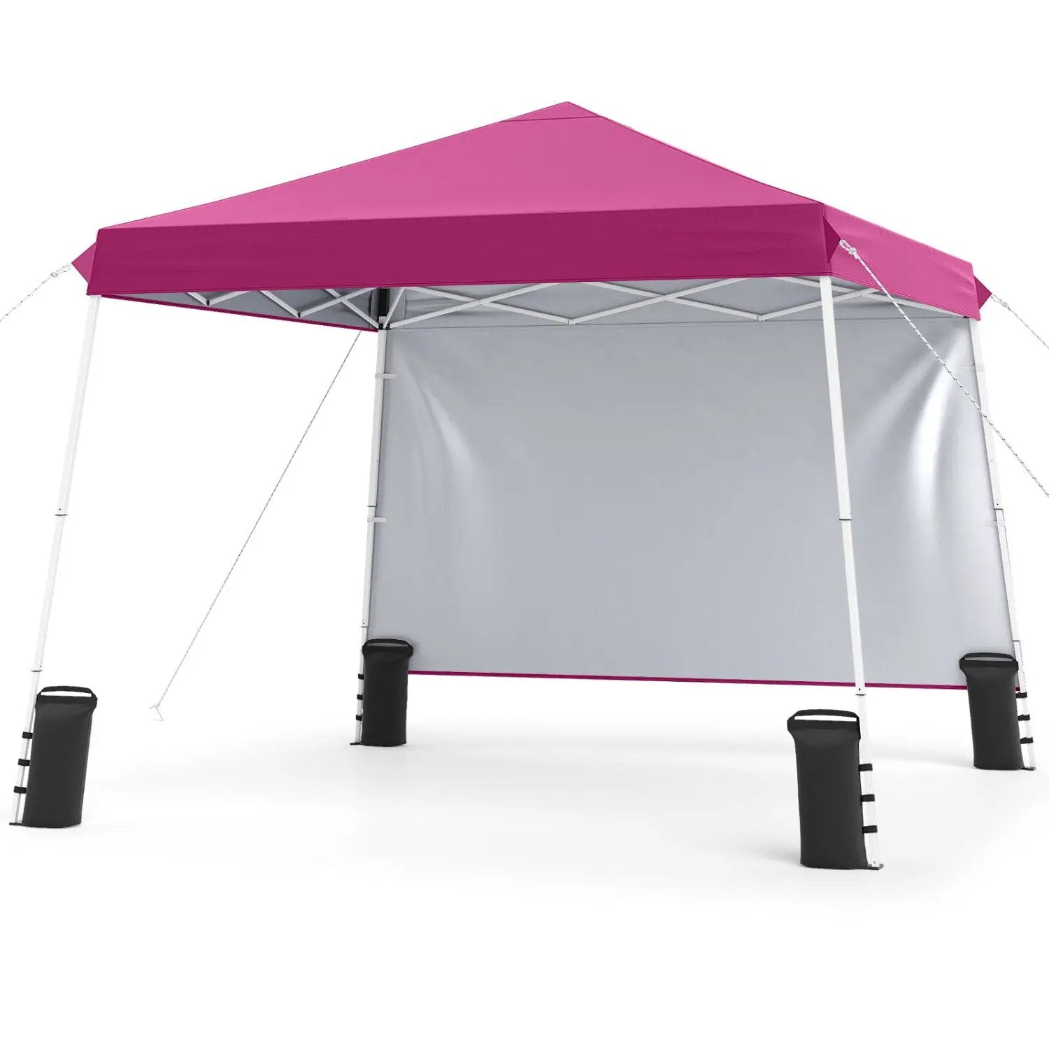 Pop Up Canopy Tent 9x9 ft with Carry Bag and Stakes by DirectDeals