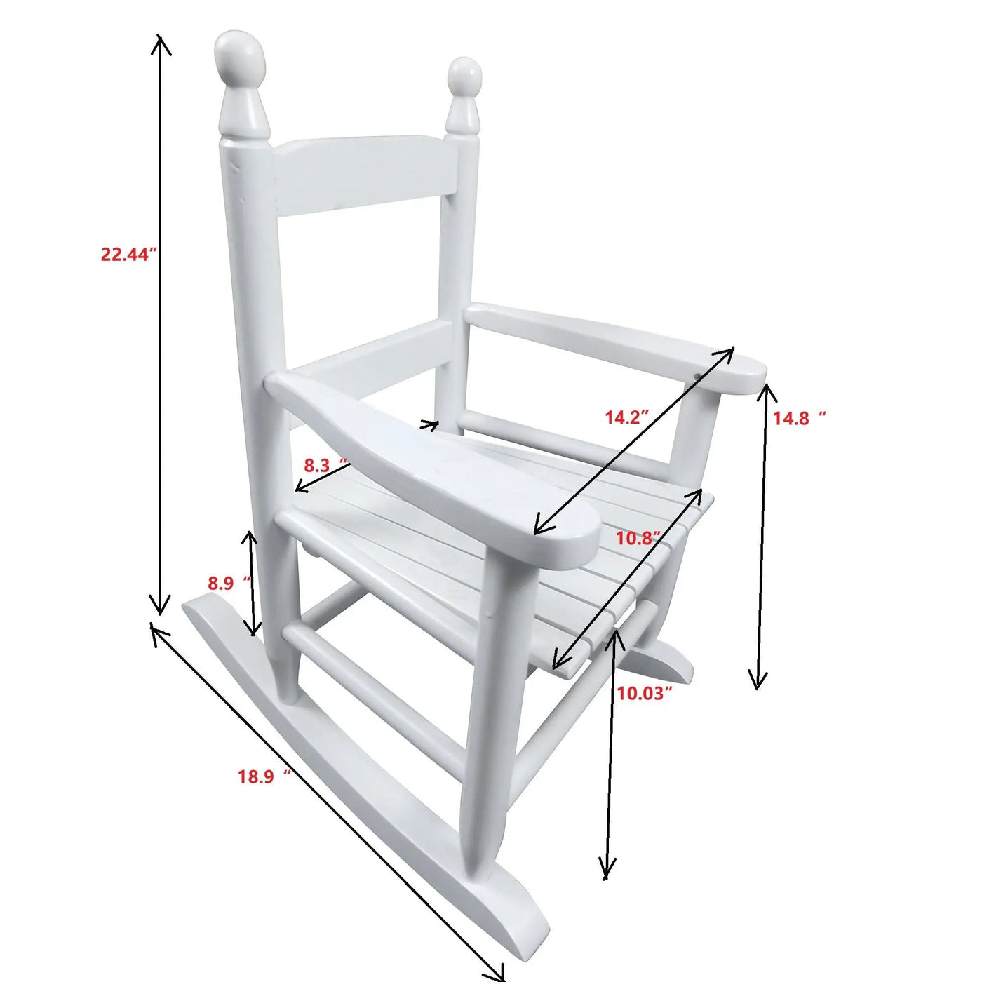 Children's Rocking Chair Indoor Or Outdoor, Suitable For Kids, Durable by Unique Piece Furniture