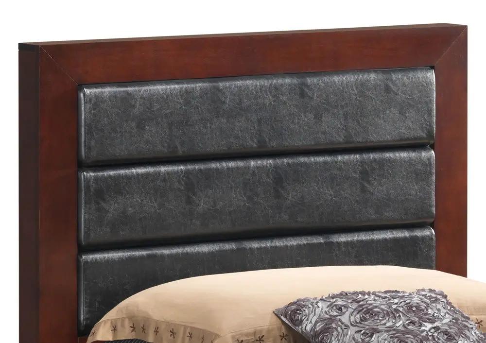 Transitional Modern Design Bed by HouseOfZazla