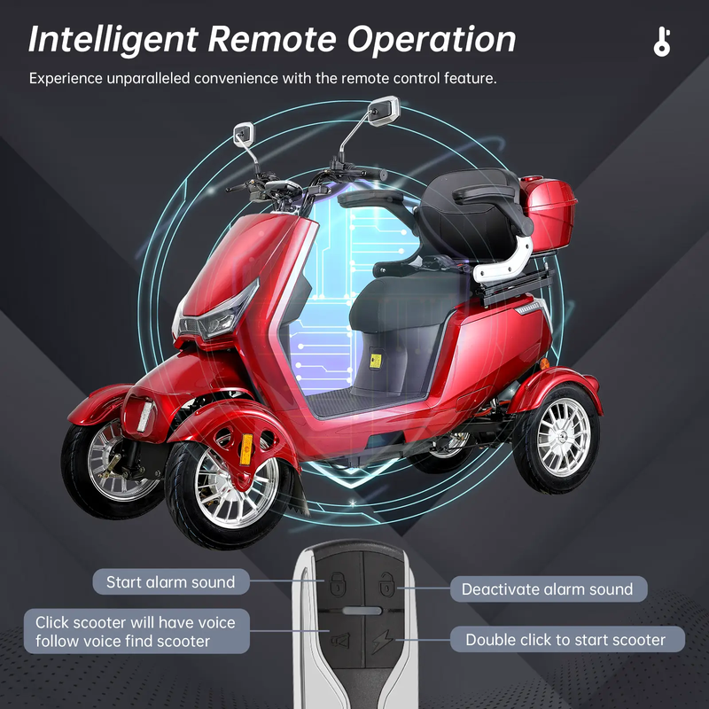 Electric Mobility Scooter with Big Size and High Power by HouseOfZazla