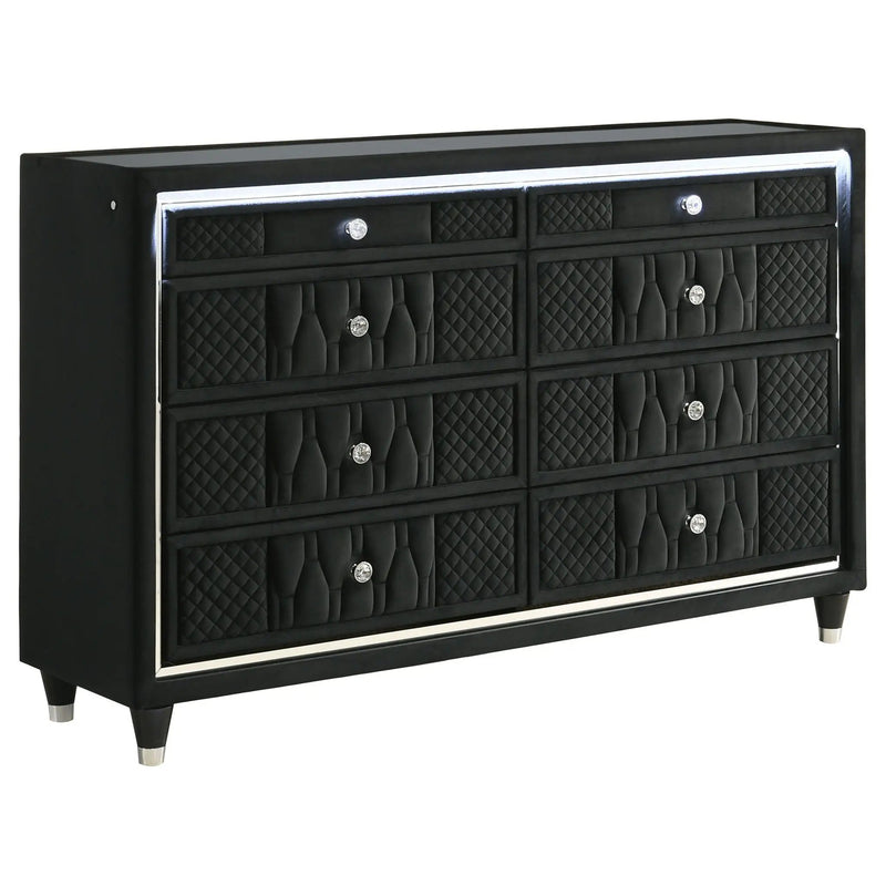 Lorient 4-piece Queen Bedroom Set Black by Unique Piece Furniture