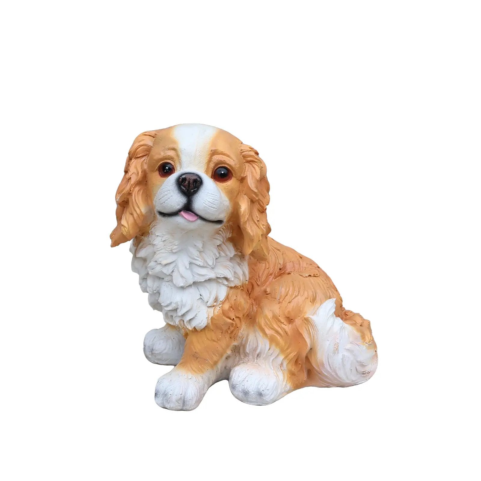 Sitting Dog Solar Lantern Planter Statue by HouseOfZazla