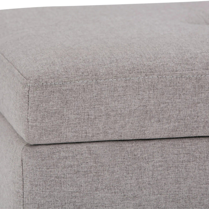Oregon - Contemporary Storage Ottoman Bench With Tray by Unique Piece Furniture