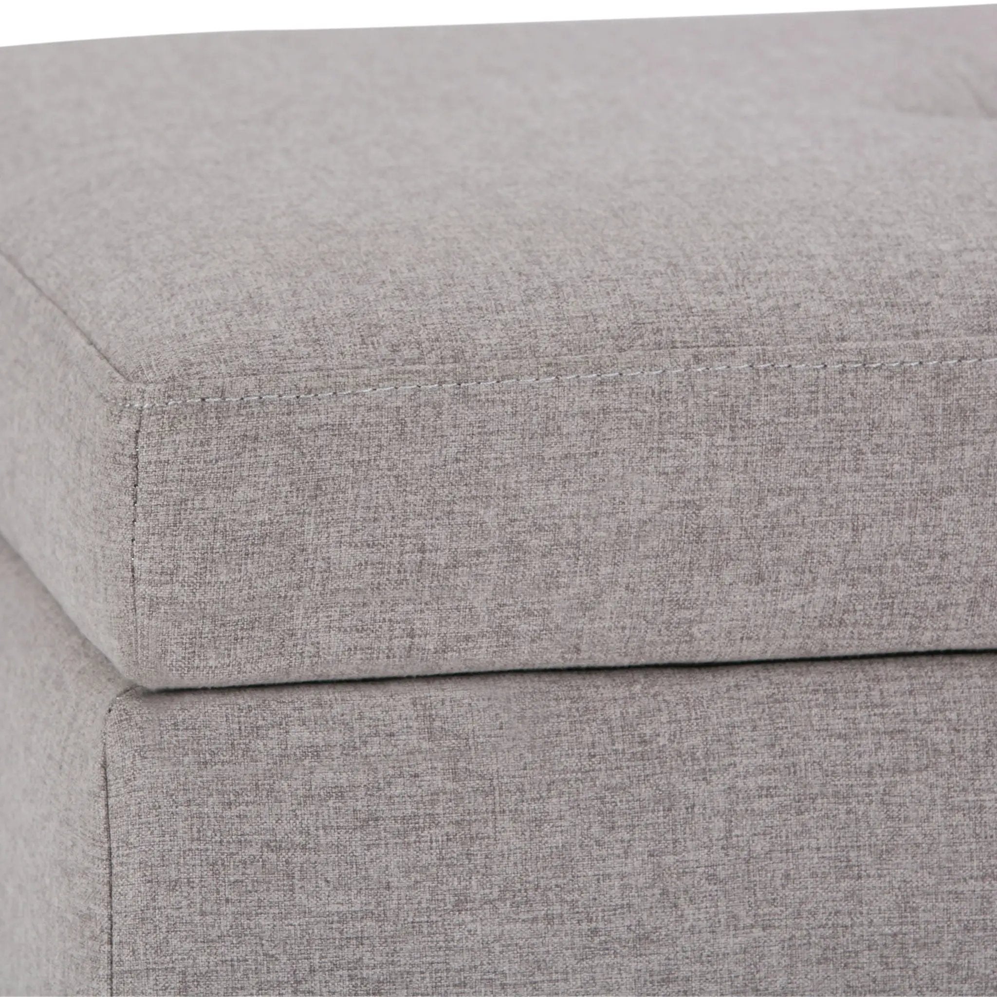 Oregon - Contemporary Storage Ottoman Bench With Tray by HouseOfZazla