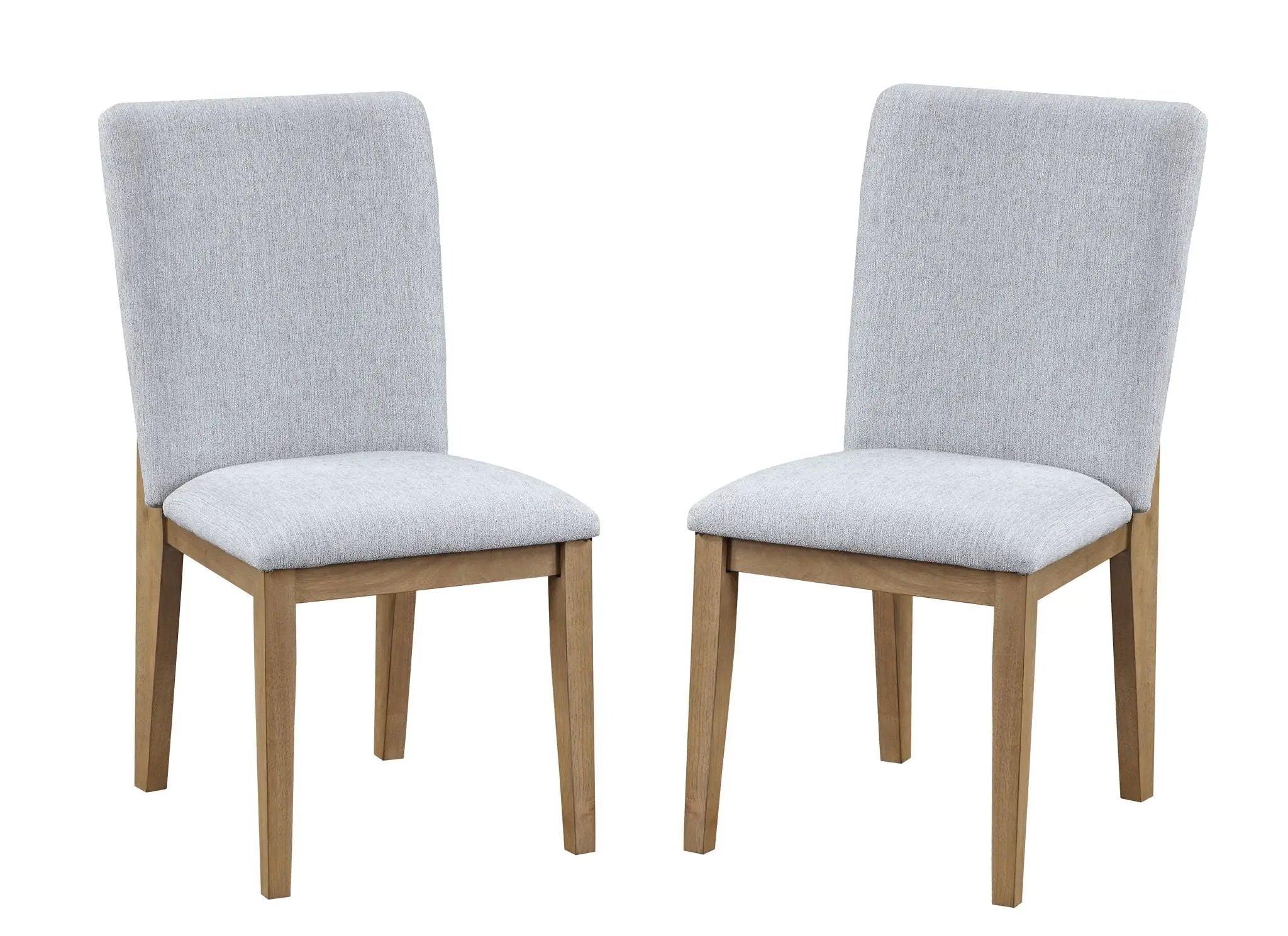 Delphine - 19" Dining Chair (Set of 2) - Gray by Unique Piece Furniture