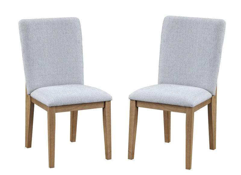 Delphine - 19" Dining Chair (Set of 2) - Gray by Unique Piece Furniture