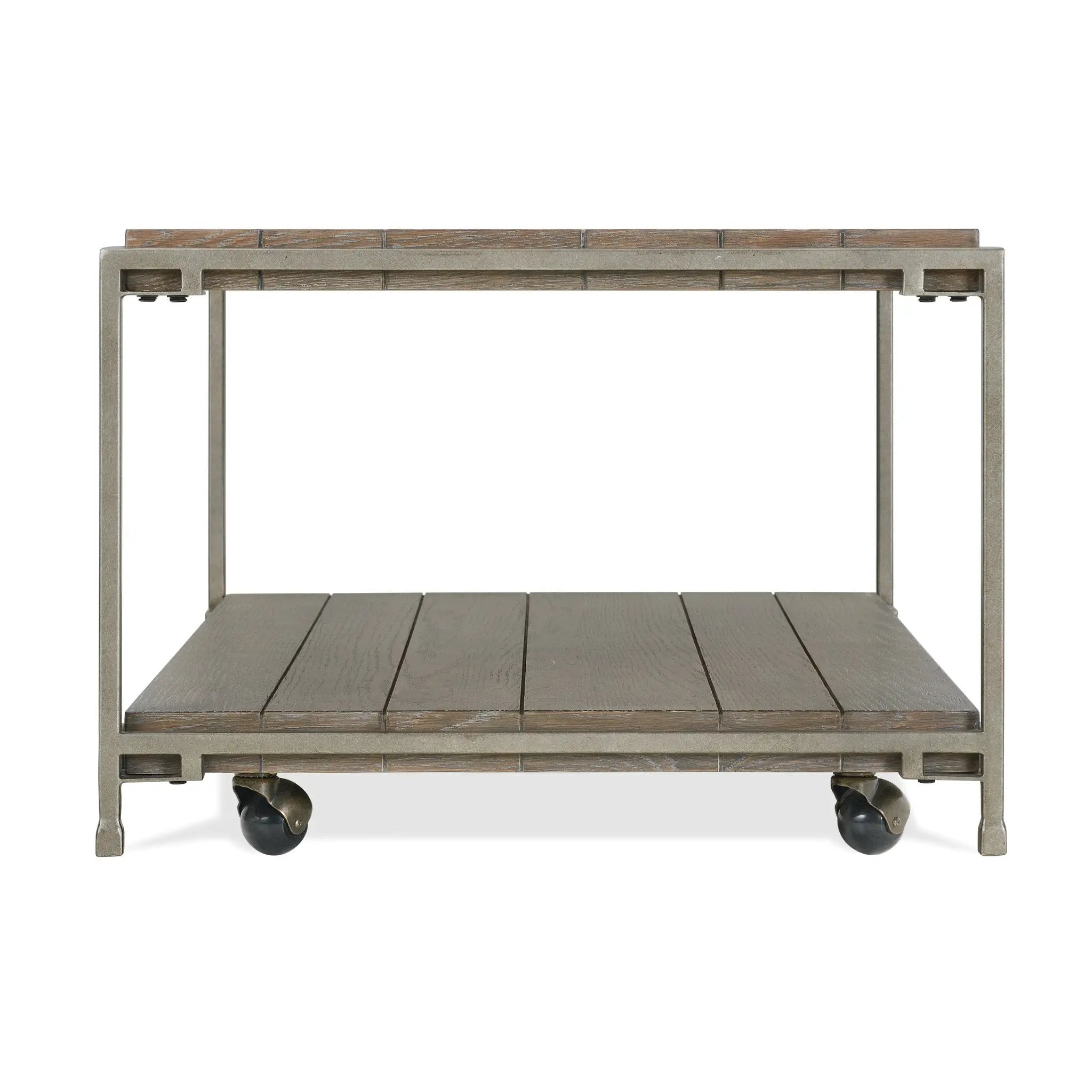 Corbeta 3-Piece Metal Frame Wood Living Room Coffee Table Set by HouseOfZazla