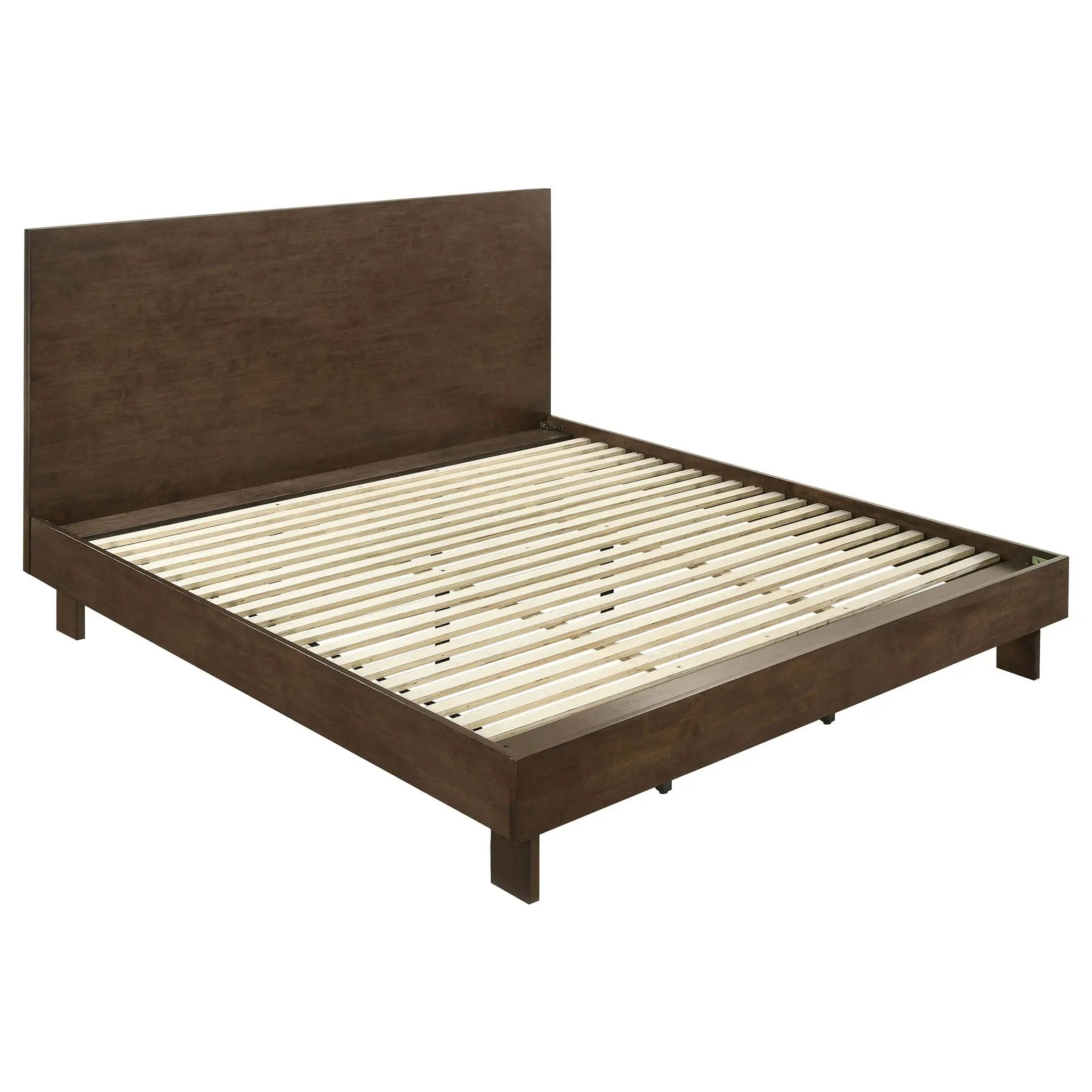 Glenwood 4-piece Eastern King Bedroom Set Warm Brown by Unique Piece Furniture