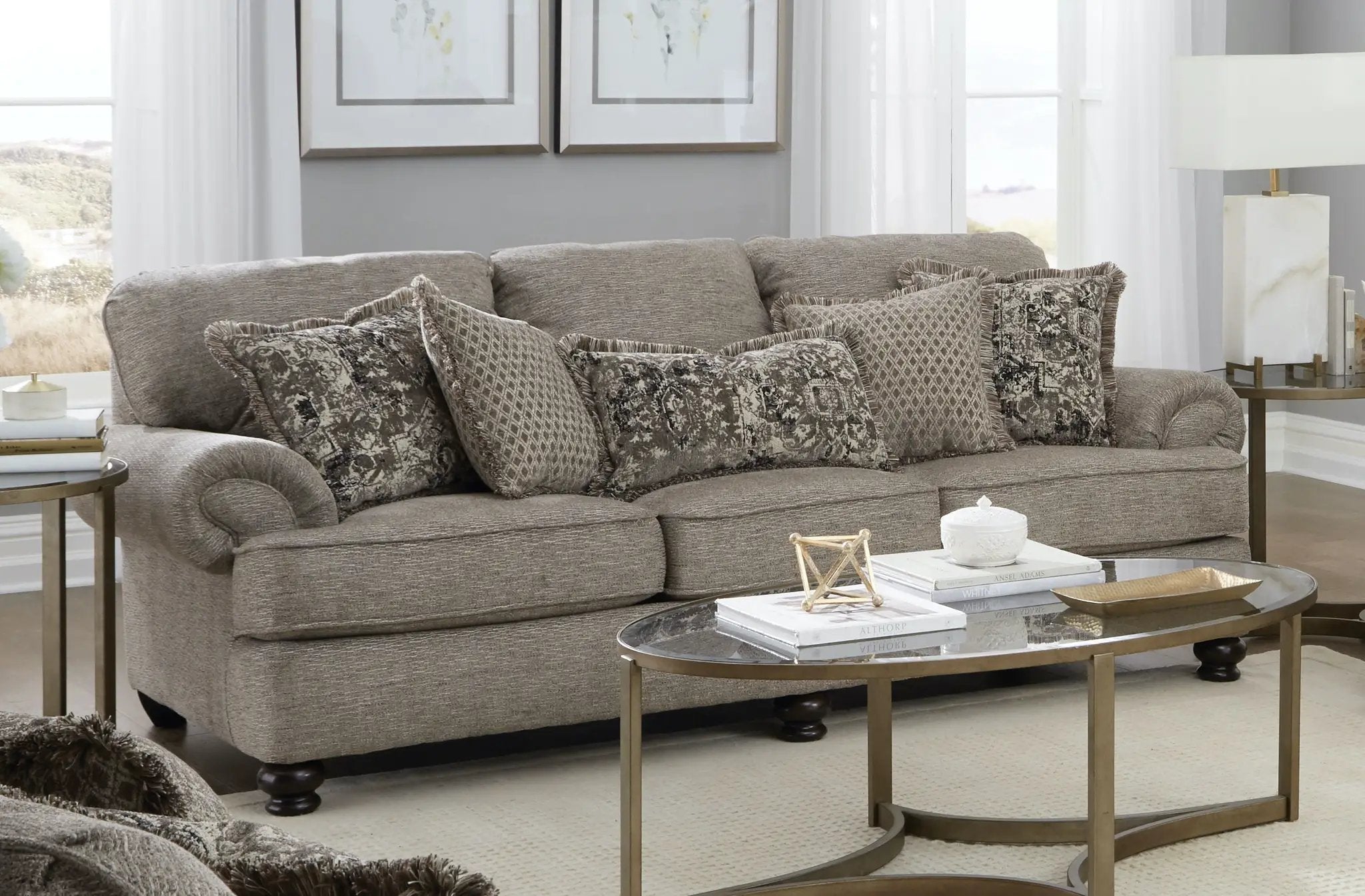 Freemont - Sofa - Pewter by Unique Piece Furniture