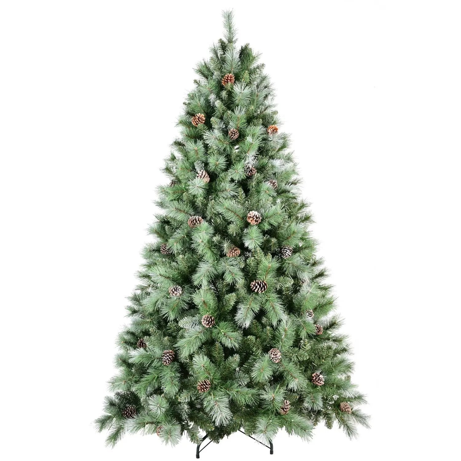 8 Ft The Full-Bodied Pre-Decorated Pinecone Christmas Tree by HouseOfZazla