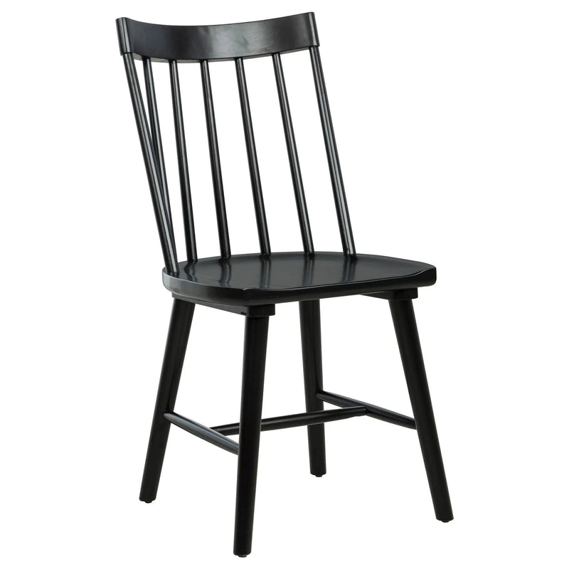 Middleton 7-piece Extension Leaf Dining Set Brown and Black by Unique Piece Furniture