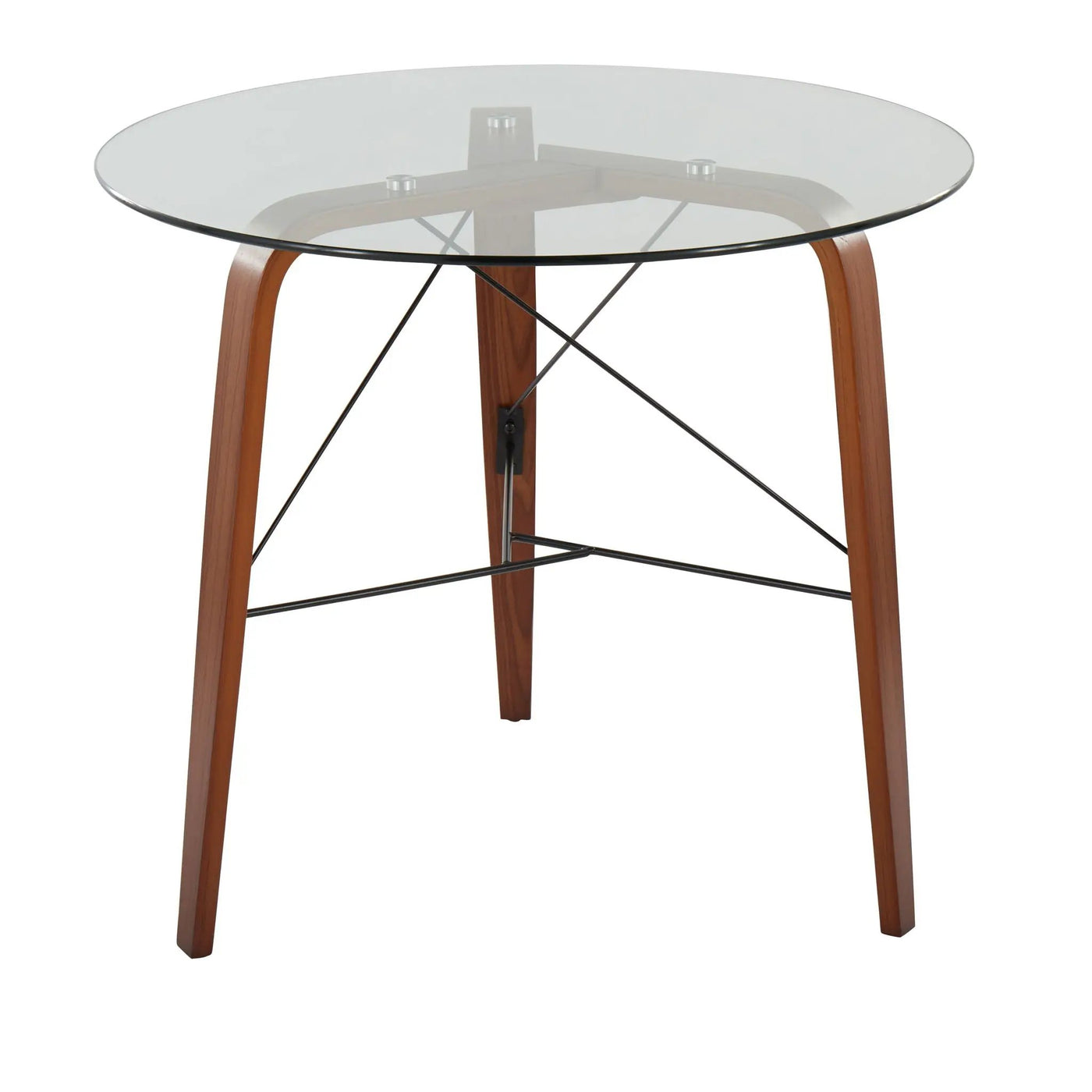 Trilogy - Contemporary Round Dinette Table by HouseOfZazla