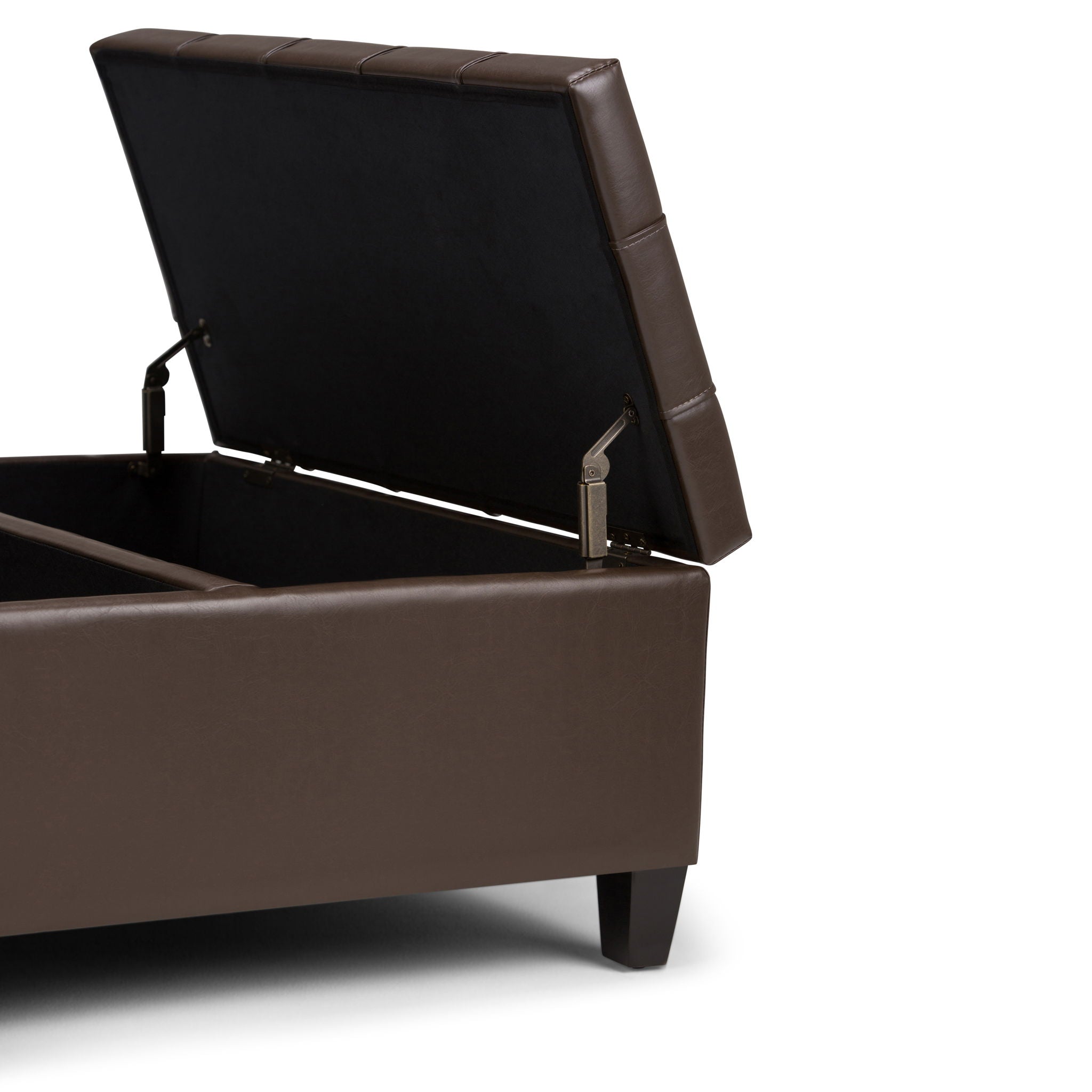 Harrison - Upholstered Coffee Table Storage Ottoman by HouseOfZazla