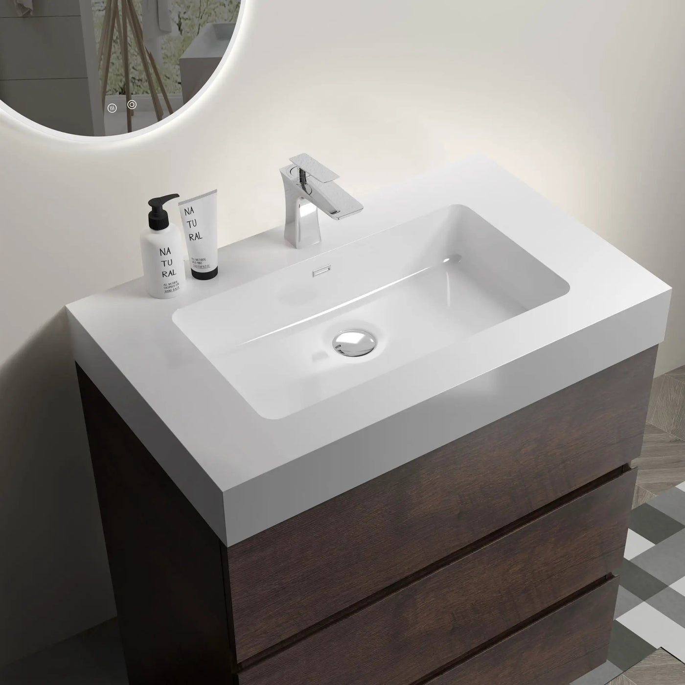 Alice - Bathroom Vanity With Large Storage, Freestanding by Unique Piece Furniture