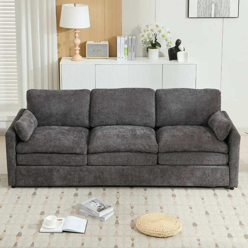 Cozy Upholstered Oversized 3-Seater Cloud Sofa by BLAKHOM