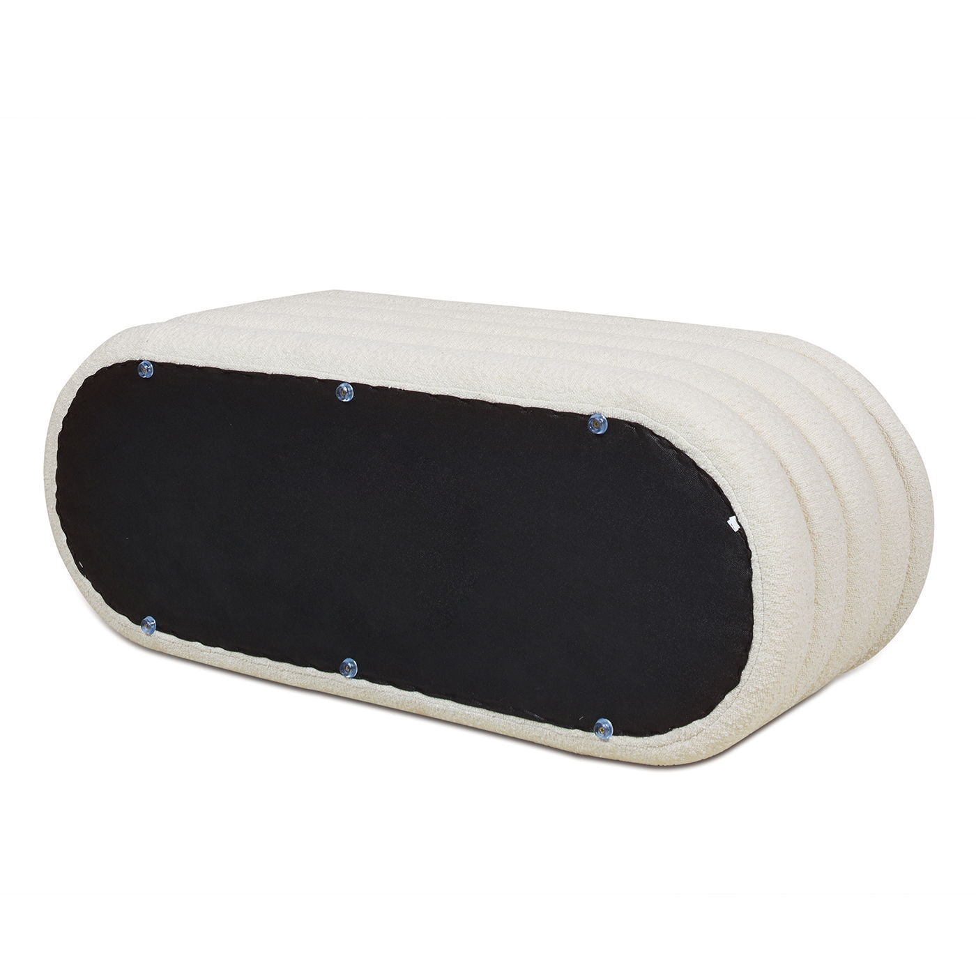 Fuji - Upholstered Oval Storage Bench by HouseOfZazla