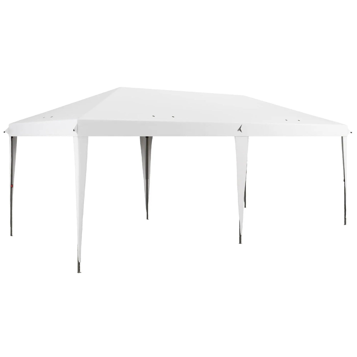 Outsunny - 10' x 19.2' Pop Up Canopy Tent, Heavy Duty Tent For Parties, Outdoor Instant Gazebo Sun Shade Shelter With Carry Bag For Catering, Events, Wedding, Backyard Bbq by Unique Piece Furniture