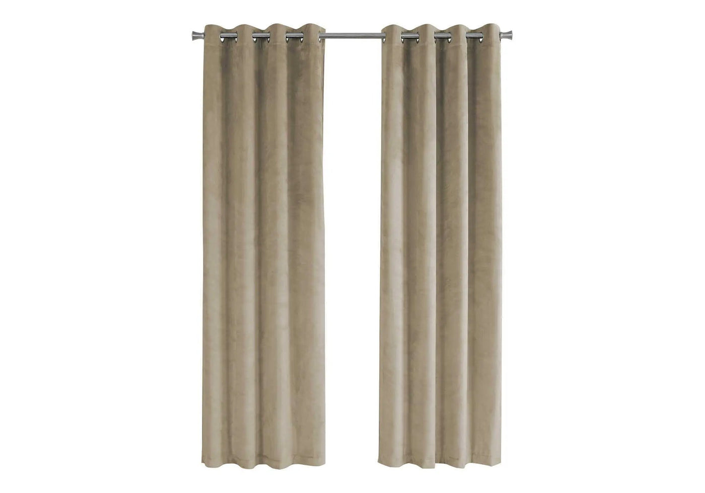 2 Pieces Set Room Darkening Curtain Panels with Grommet by HouseOfZazla